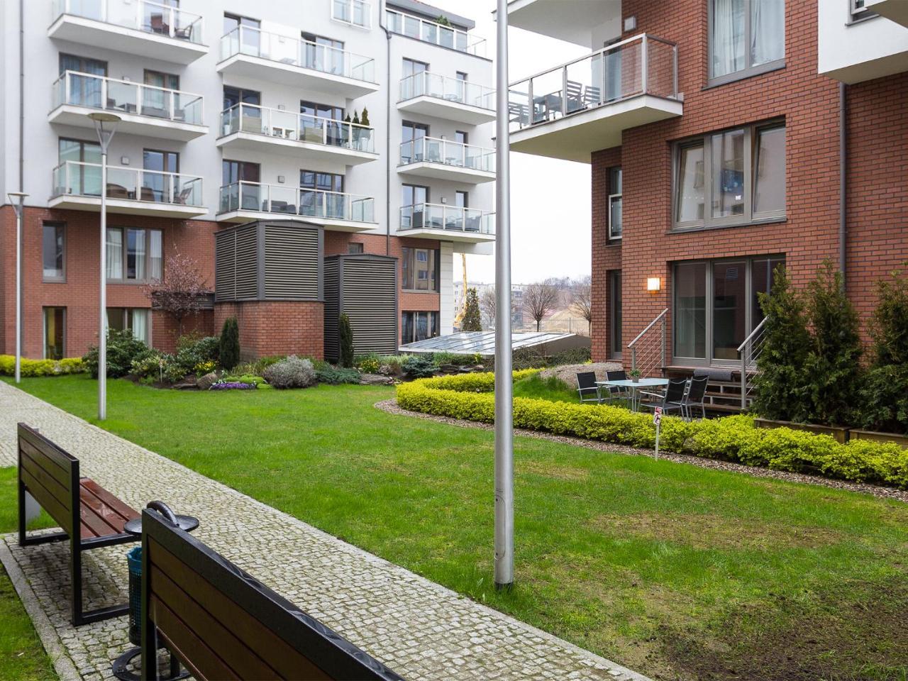 Euro Apartments Szafarnia Comfort Gdansk Luaran gambar